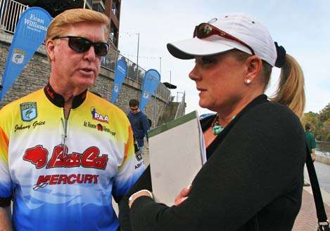<p>
	Johnny Parker and Janet Parker talk about the event in which she hoped to qualify for the Elite Series.</p>
