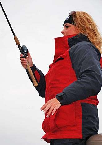 <p>
</p>
<p>
Tuesdayâs cold, gray and rainy conditions prompt Parker to try a variety of casting techniques.</p>