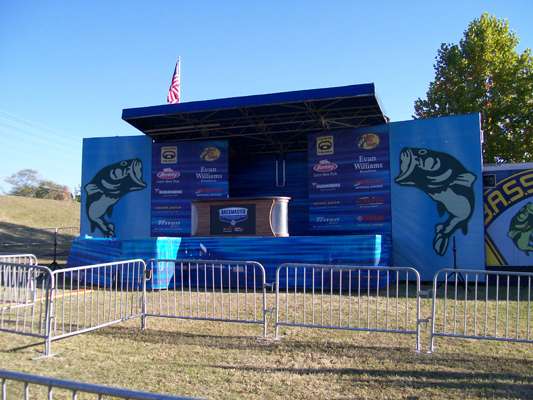<p>
	One lucky angler will cross this stage and punch his ticket to the Bassmaster Classic before this week ends!</p>
