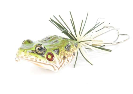 <p>
	<strong>$6 TO $50</strong></p>
<p>
	<strong>Evolve Original Species Frog</strong></p>
<p>
	Evolveâs idea of a topwater frog supposedly resemble a bassâ idea of a frog. The double hook allows this hard topwater to slide across the nastiest cover on your lake without hanging up. When you look at the thing, it just oozes frog. <a href=