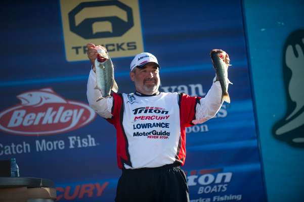 <p>
	<strong>Jamie Horton - Southern Division</strong></p>
<p>
	Jamie Horton won the overall title at the BFNC by targeting bass in the spillway in a bayou on the Ouachita River. The 44-year-old angler was representing the Southern Division. Heâs a member of the River Region Bass Fraternity in Alabama.</p>
