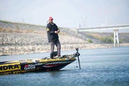 <p>
	Although the tournament is primarily for bragging rights, Iaconelli still hopes to get a good bag. </p>
