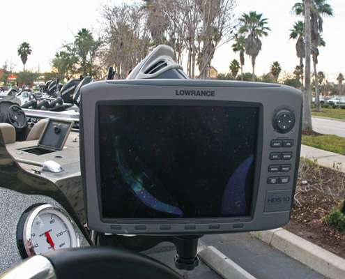 <p>
	Lane may have an intimate knowledge of many Florida lakes, but his Lowrance electronics played a role in helping locate productive areas and get back to the sweet spots during the tournament, especially when making a long run and going through a lock.</p>
