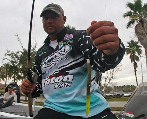 <p>
	<strong>9th place: Will Evans</strong></p>
<p>
	Will Evans caught all his fish sight fishing using a green pumpkin/chartreuse tail Yamamoto Senko with a 1/2-ounce weight. âI liked the chartreuse tail so I could see it in the water,â Evans said.</p>
