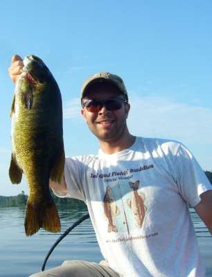 <p>
	Chris H. caught this 20 1/2-inch smallmouth on Sage Lake in Michigan.</p>
