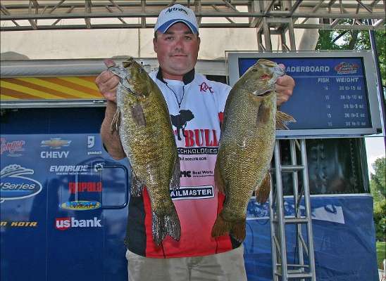 <p>
	Jason Ober caught these smallmouth during a 2010 tournament on Lake Champlain.</p>
