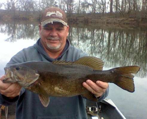 <p>
	Mike Shumaker caught this one just two weeks ago on the upper James River in Virginia.</p>
