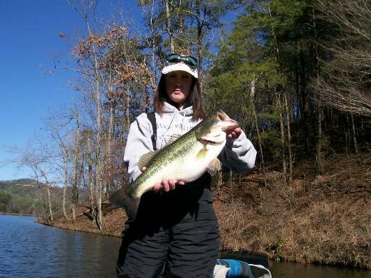 <p>
	Tracie Cook Bailey caught this one Jan. 15.</p>
