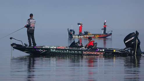 Not much further apart than a cast, Martens and VanDam slugged it out.
