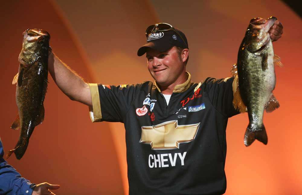 <p>
	<strong>Heaviest daily catch</strong></p>
<p>
	In the five-bass limit era, the heaviest single day catch belongs to 2006 Bassmaster Classic champ Luke Clausen, who posted 29 pounds, 6 ounces on the first day and never looked back.  Clausen became the seventh wire-to-wire winner in Classic history and the most recent.</p>
