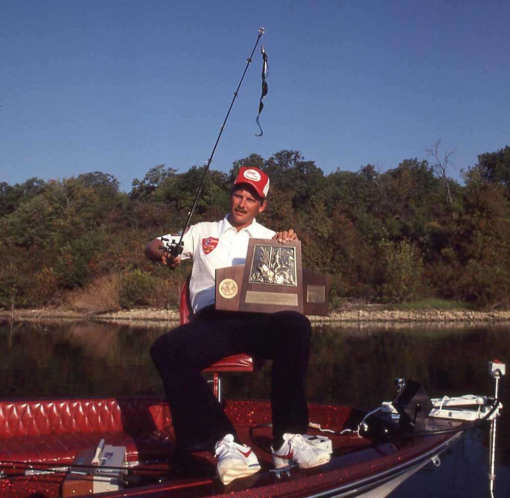 <p>
	Hank Parker flipped his way to victory in 1979 on Lake Texoma, which is pretty impressive considering he didn't bring a flippin' rod to the Classic that year. When he got on the pattern, he had to borrow one from fellow competitor Gary Klein. Back then, that's all Klein carried.</p>
