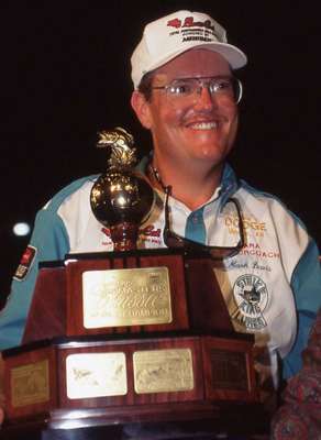 <p>
	Mark Davis did what few dared even dream of in 1995. He won the Bassmaster Angler of the Year title and capped it off with a Classic championship in the same season. It would be 15 years before anyone could duplicate his feat.</p>
