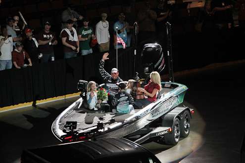 <p>
	What a moment to be able to share with your entire family. A Bassmaster Classic tradition.</p>
