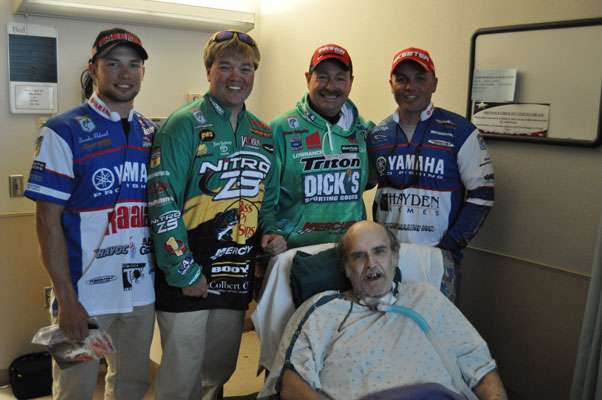 <p>
	Army veteran Jimmy Bray asked the Classic competitors where he needed to show up for the fish fry!</p>
