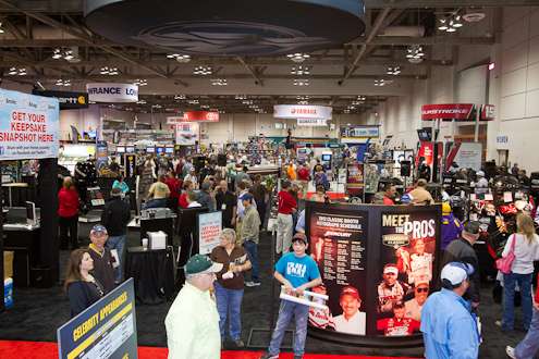 <p>
	There was a huge crowd on hand at the Expo. The last time it was held in Shreveport-Bossier City, the show set attendance records.</p>
