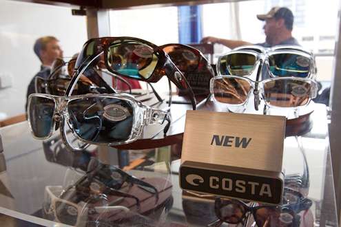 <p>
	Costa sunglasses were on display at the Expo.</p>

