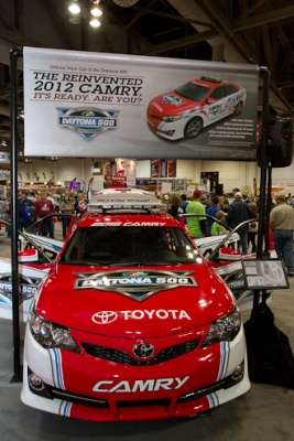 <p>
	Toyota has the Daytona 500 Pace Car at the Expo.</p>
