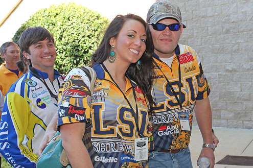 LSU was a part of the Carhartt Bassmaster College Classic, a one-day college event that weighs-in before the pros on Sunday. 
