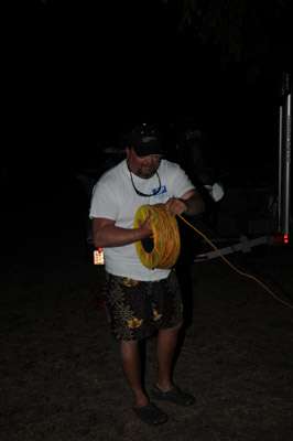 <p>
	The boat batteries are charged up, so itâs time for Georgiaâs Chris Neely to wind up the extension cord. </p>
