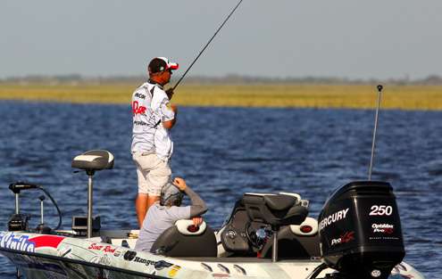 <p>
	Scott Rook started the day in sixth place with 20 pounds, 15 ounces.</p>
