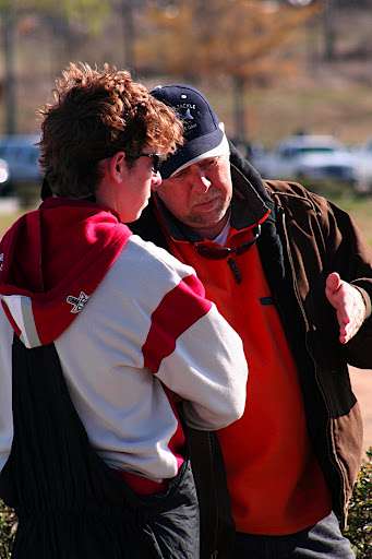 <p>
	Nick Bedsole, Connor's father, is on hand to support Connor and even to offer some fishing advice.</p>
