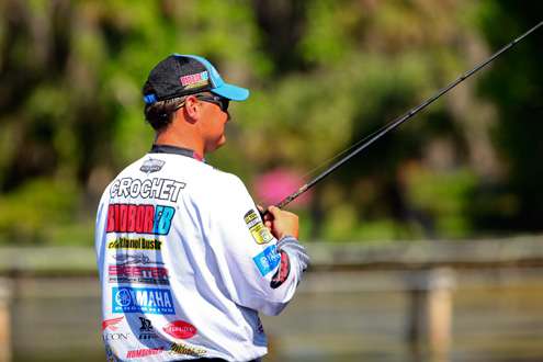 <p>
	Cliff Crochet started the day in fifth place with 21 pounds, 5 ounces. </p>
