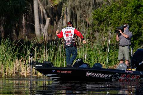 Hackney boats one of his keepers, which was much smaller than he was hoping for.