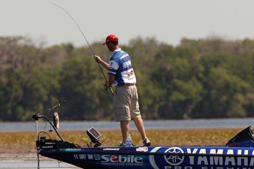 A better keeper comes aboard as Faircloth begins building his stringer.
