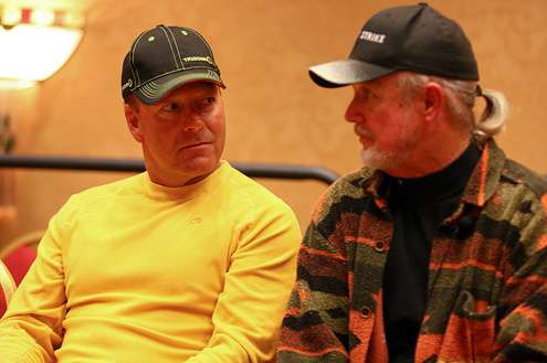 <p>
	Davy Hite and Rick Clunn discuss the upcoming Bull Shoals Elite Series event. </p>
