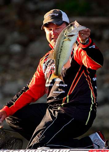 <p>
McClelland admires the keeper. </p>