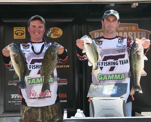 <p>
	Nick Preskitt and Clay Ross, Virginia Tech, 14-5, 2nd place.</p>
