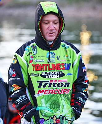 <p>
	Brent Chapman started the day in sixth and as the current points leader in the Toyota Tundra Bassmaster Angler of the Year standings.</p>
