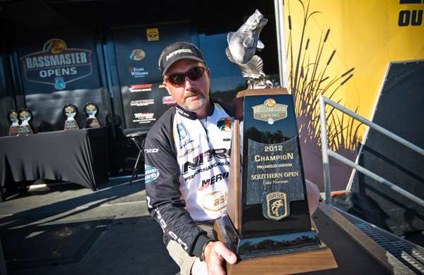 <p>
	Adams must compete in all of the Southern Open tournaments to be qualified for the 2013 Bassmaster Classic. He's made it to the Classic once, in 2011.</p>
