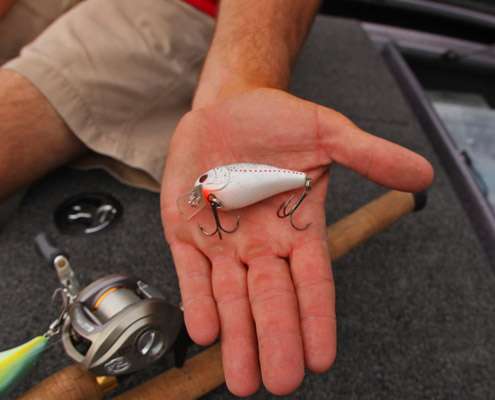 <p>
	In practice, he found better fish hanging around bluff walls and targeted those with a Luck "E" Strike Series 2 square-bill in a spotted shad pattern. âWe came down here from Bull Shoals,â Scanlon said. âA lot of the fish I caught there were on bluffs. I think the bigger fish spawn on the bluffs. They were just moving up because everything I caught was prespawn. I kept the boat in 8 to 12 feet, and the lure was running in 5 to 6 feet on the first ledge off the bluffs.â</p>
