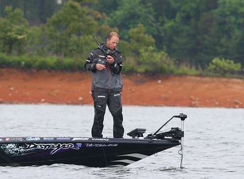 <p>
	Aaron Martens led Day One on Douglas Lake with 23 pounds, 14 ounces. </p>
