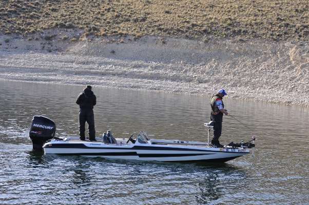 <p>
	Kory Ray of Oregon and Ed McCaw of Colorado had four fish in the boat early on, but theyâd had a few trout bites too.</p>
