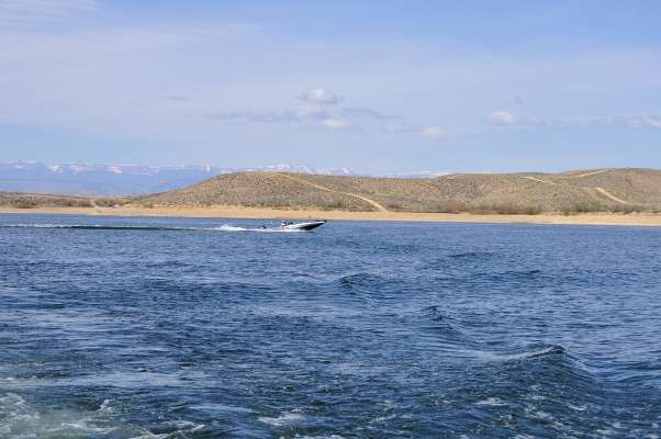 The winds picked up as the day moved on.