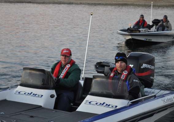 <p>
	Jeff Jones of Colorado and Bob Lechel of New Mexico head out.</p>
