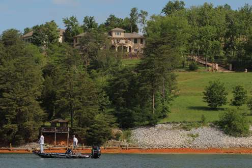 <p>
	A bautiful Douglas Lake home can be seen in the background.</p>
