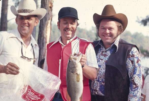 <p>
	Country music stars often were special guests in the early days and enjoyed mingling with the anglers and other Classic attendees. Roy Clark (right) was one of the more popular stars to attend.</p>
