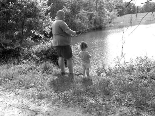 <p>
	Jeremy and his daughter Makenzie enjoy the outdoors together.</p>
