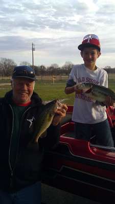 <p>
	Jerry Benner Sr. fishes with his 12-year-old grandson, Brandon. âWe fish a lot of different lakes in East Texas,â said Brandonâs dad, Jerry Benner Jr. âWe try to go out least two times a month.â</p>
