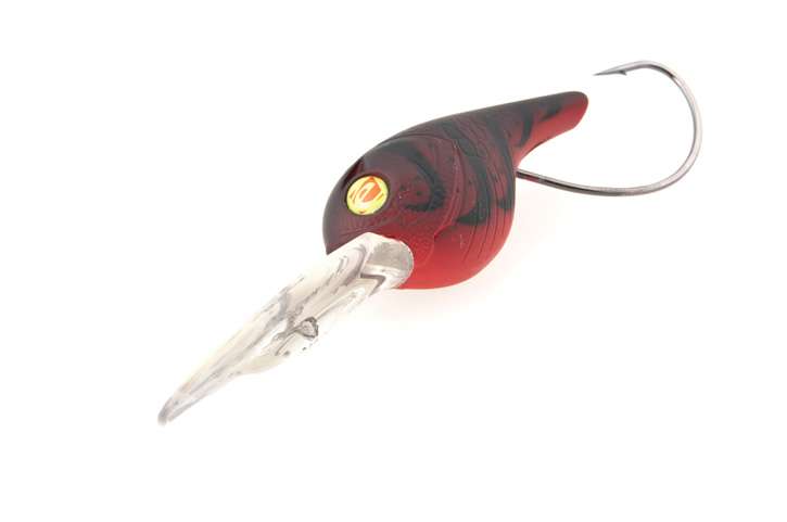 <p>
	<strong>Sebile - D&S Crank: </strong></p>
<p>
	The most glaring feature on this 7/8-ounce, 20 foot deep cranker is the single, large upturned hook that protrudes from its tail. This should be the most snag-free crankbait ever. And you can apply heavy rod pressure without ripping the hook out, as can happen with treble hooks.</p>
