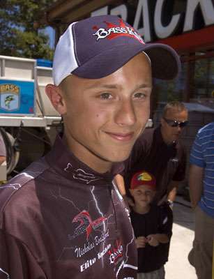<p>
	At 16 years old, Nicholas Bodsford of Richmond was the youngest boater to compete at the Bass Pro Shops Bassmaster Northern Open at the James River. He also volunteered to participate in the Wounded Warriors tournament. Great kid. No doubt weâll see him fishing the Bassmaster Elite Series one day.</p>
