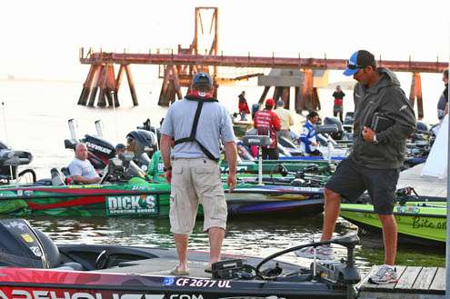 <p>
	Jared Lintner has his Marshal bring his boat to the dock as he steps aboard.</p>
