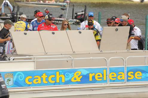 <p>
	 </p>
<p>
	All fish caught at Toledo Bend will be released back to lake as soon as weigh-in finished.</p>
