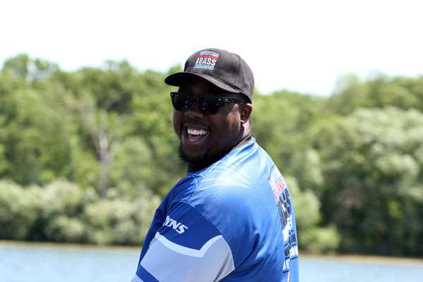 Lions defensive tackle Nick Fairley is having a good time with Elite Series pro Tim Horton on Kent Lake near Detroit.
