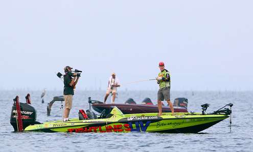 <p>
	Tournament leader Brent Chapman gave us an eyeful on Day Three of the Toledo Bend Battle. </p>
