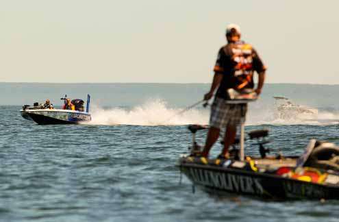 <p>
	Several anglers found the going tough on Day Three and were running new water.</p>
