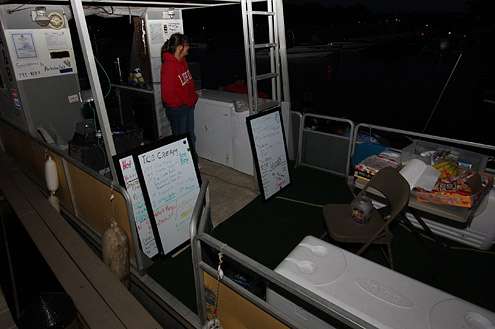 <p>
	Local snack boat provides anglers with last minute eats to ensure no one starts fishing on an empty stomach.</p>
